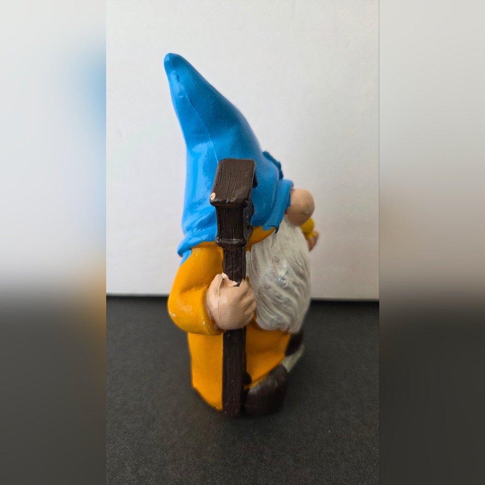 Gnome Figurine 5" Whimsical Forest Home Garden Kitchen Decor - Picture 5 of 10